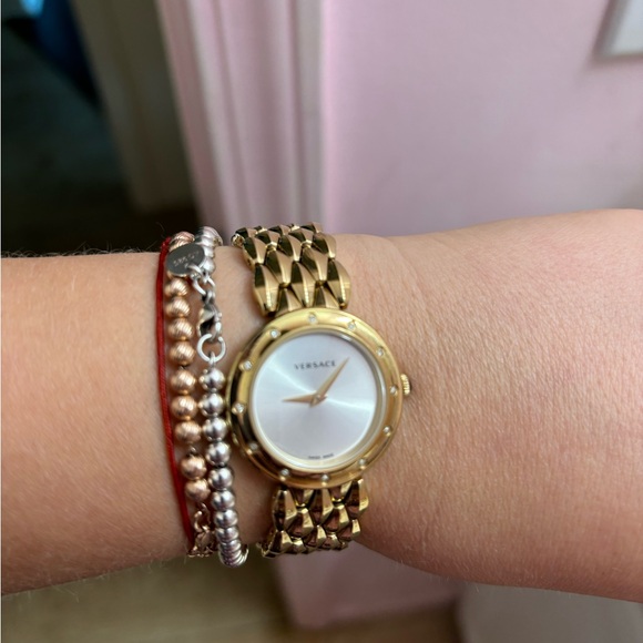 Versace V-Flare Quartz Silver Dial Ladies Watch - Picture 10 of 10